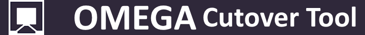 Omega Cutover Tool logó