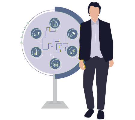 Hitelezési szolgáltatások eszközök illusztráció